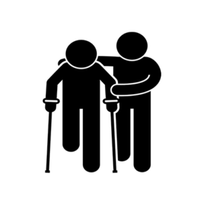 Andaderas, muletas y bastones